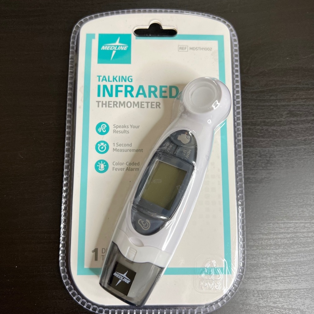 NWT Medline Infrared Talking Thermometer